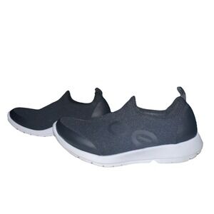 Oofos Oomg Sport Low Slip On Comfort Shoe Black/White  Women's Size 8